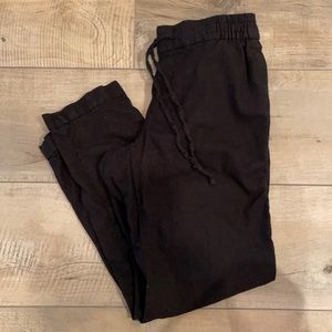 Old navy cropped linen pant